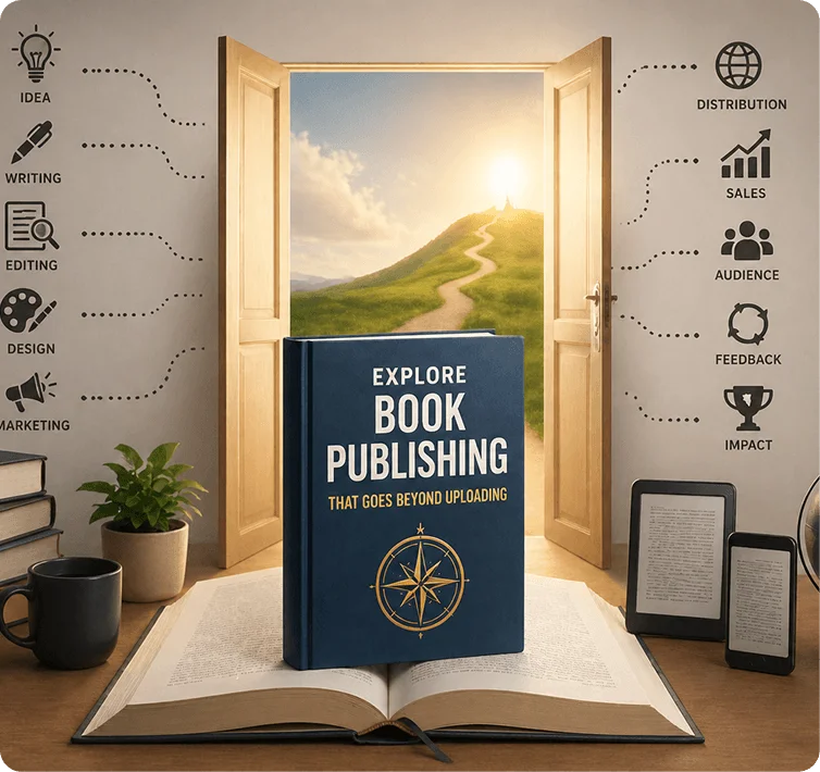 Explore Book Publishing That Goes Beyond Uploading